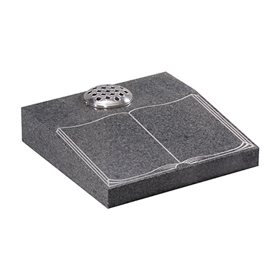 image of a glenaby granite book design marker memorial for a product listing