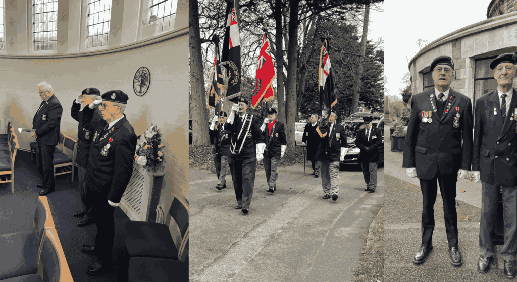 Funeral of Donald Bell