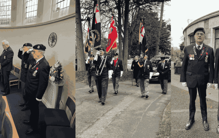 Funeral of Donald Bell