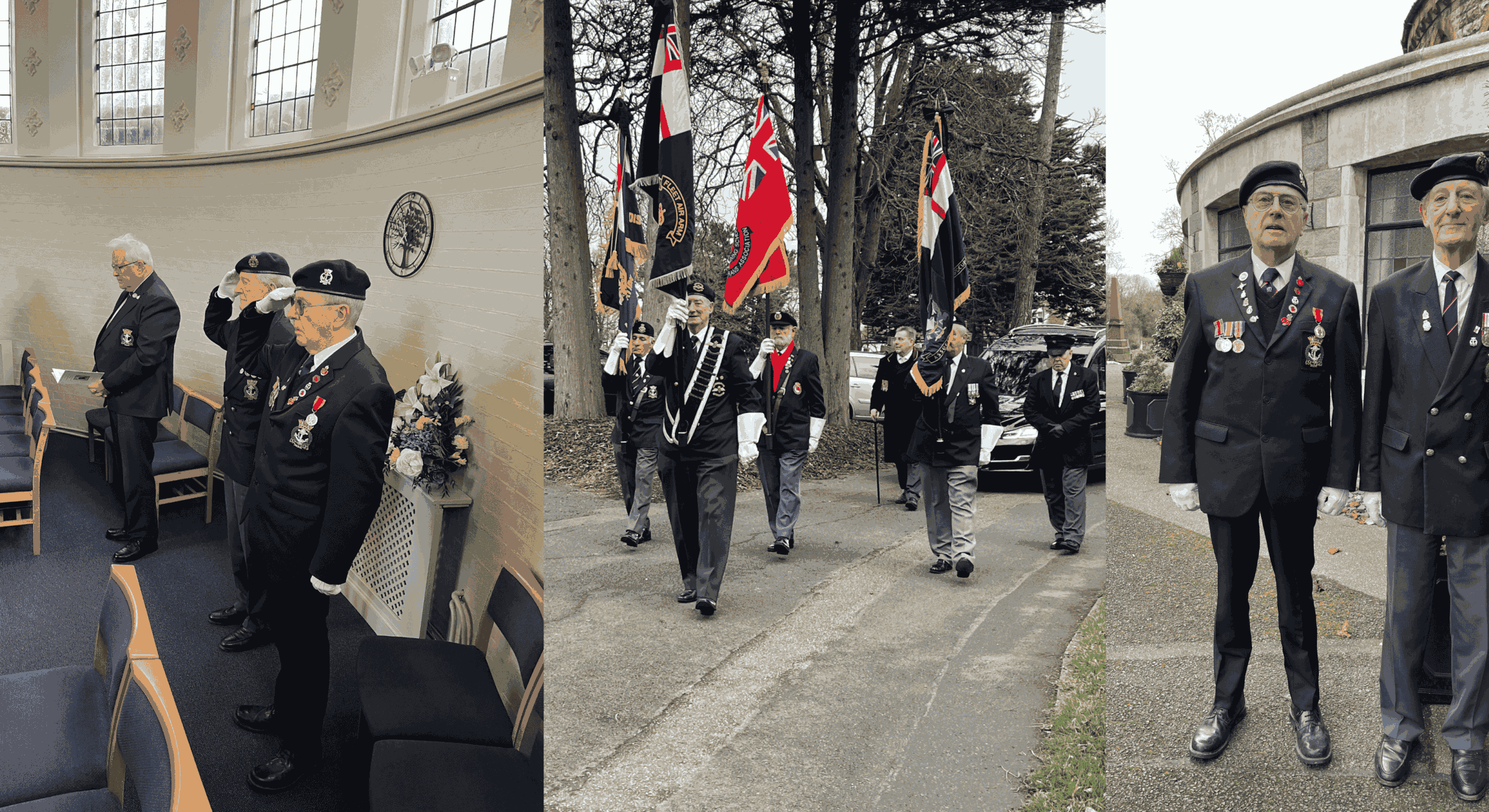 Funeral of Donald Bell